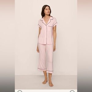 Eberjey Gisele TENCEL™ Modal Short Sleeve Cropped PJ Set Size M
